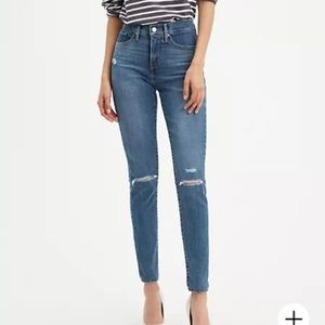 Levi’s 311 shaping skinny jeans in a medium wash